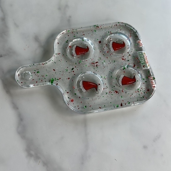 Handmade Christmas shot tray - Picture 4 of 4